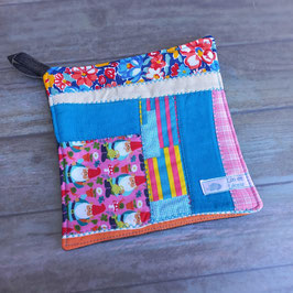 Manique en patchwork nains de jardin