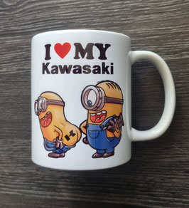 Tasse "Minion Kawasaki"