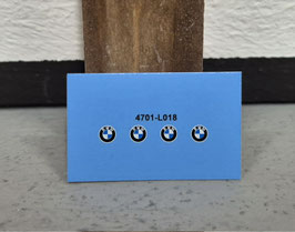 1/18 BMW Naßschieber Felgenlogo 13-15 Zoll