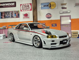 1/18 Nissan Skyline GT-R R34 Z Tune Umbau Tuning