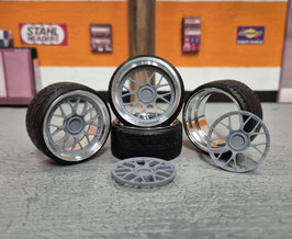 1/18 20 Zoll BBS RS GT mit Zentralverschluss Alufelgen