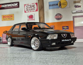 1/18 Alfa Romeo 75 Schwarz Umbau Tuning