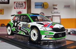 1/18 Skoda Fabia Rally2 EVO WRC2 IXO