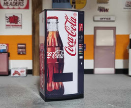 1/18 Coca Cola Getränkeautomat weiss/rot