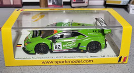 1/43 Lamborghini Huracan GT3 GRT Grasser Racing Team 24h SPA 2018 Spark