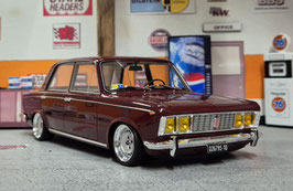 1/18 Fiat 125 Amaranth rot 1967 Umbau Tuning