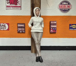 1/18 Girl mit Hoody American Diorama