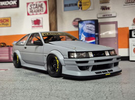 1/18 Toyota Trueno AE86 RWB Ignition Model