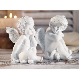 ANGE RAFFAELLO ASSIS - H.: 16 CM - 2 MODÈLES ASSORTIS