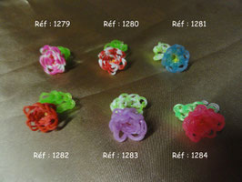 Bague Loom Fleur