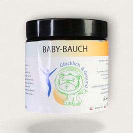Baby-Bauch im Glastigel