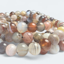 Botswana Achat, 6mm Perlen