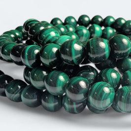 Malachit, 6mm Perlen