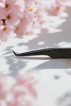 Pinzette 1339 Black Plasma Curved