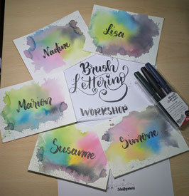 Workshop "Brushlettering pur - der etwas andere Workshop"