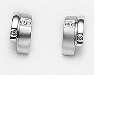 Ohrschmuck. Stecker. Silber. Markenkristalle.