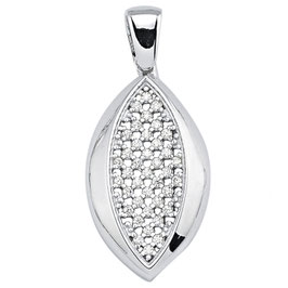 Anhänger. 925 Silber. Zirkonia.