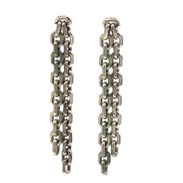 Ohrstecker. Silber. Länge: Ca. 55 mm
