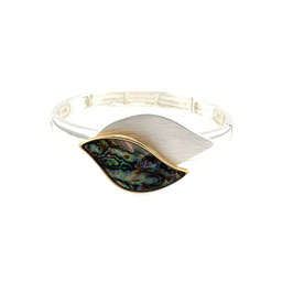 Armband. Silber. Paua Shell-Einlage.