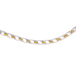Armband. Bicolor. 19 cm
