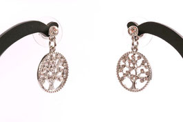 Ohrschmuck-Stecker (Hänger) Silber