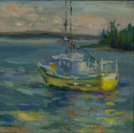 Yellow Fishing Boat
