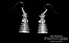 Boucles d'oreilles Daleks