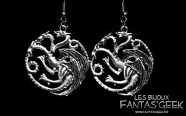 Boucles d'oreilles Dragons