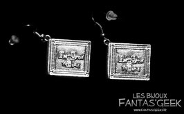 Boucles d'oreilles Livres de contes