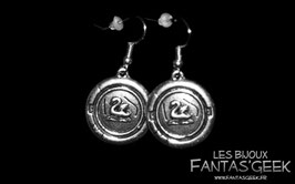 Boucles d'oreilles Cygnes d'Emma Swan