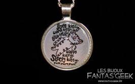 Cabochon berceuse Kitty