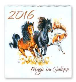 Kalender "Magie im Galopp - 2016"