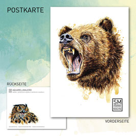 Postkarte "Bär | bear"
