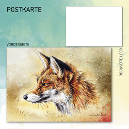 Postkarte "Fuchs | red fox"