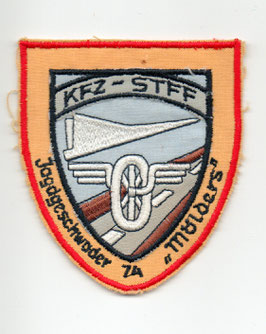 German Air Force patch JG 74 - KFZ-Staffel early F-4F Phantom II period
