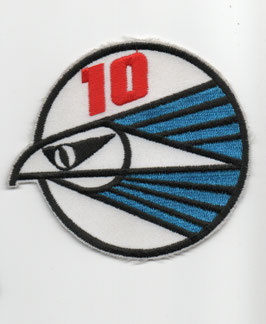 Swiss Air Force patch Fliegerstaffel 10 / Squadron 10 Mirage IIIRS   - disbanded -