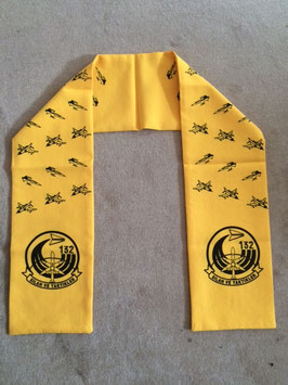 Turkish Air Force scarf Konya 132 Filo F-5 & F-4 VERY RARE!!!