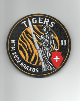 Swiss Air Force patch Fliegerstaffel 11 / Squadron 11 NATO Tiger Meet 2022