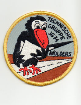 German Air Force patch JG 74 - Technische Gruppe early F-4F Phantom II period