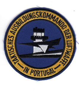German Air Force patch Taktisches Ausbildungskommando der Luftwaffe in Portugal / Beja   - disbanded 1992 -