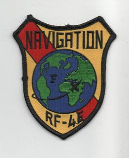 German Air Force patch AG 52 Navigation RF-4E Phantom II Leck AB