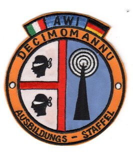 German Air Force patch Ausbildungsstaffel Decimomannu / Italy