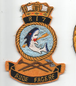Royal Australian Navy crest patch 817 Squadron