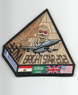 Hellenic Air Force patch 337 Squadron ´Fantasma´ Bright Star 2021