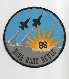 Turkish Air Force patch Air Force Academy 1988 F-16