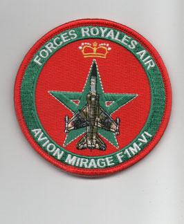 Royal Moroccan Air Force patch Mirage F1M