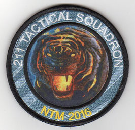 Czech Air Force patch 211 Tactical Squadron NATO Tiger Meet NTM 2016