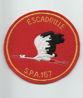 French Air Force patch Escadrille SPA 167 Mirage 2000N EC 2/4 "La Fayette" Luxeuil