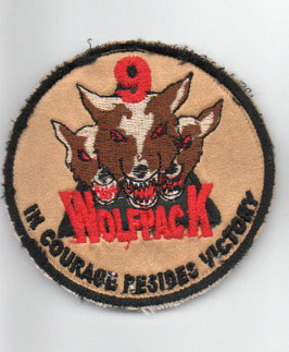 Indian Air Force No.9 Squadron ´Wolfpack´ Ops patch Mirage 2000