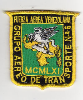 Venezuelan Air Force patch Grupo Aereo de Transporte No.6